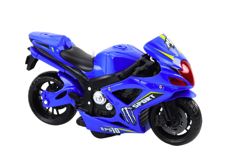 Žaislinis sportinis motociklas, 1 vnt.