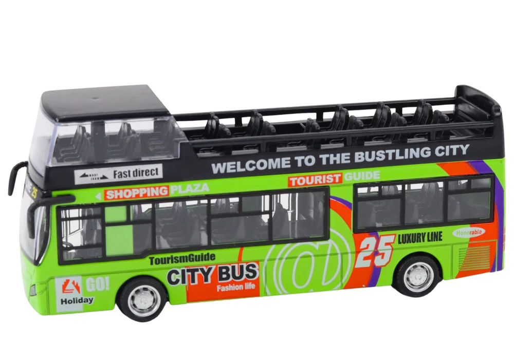 Žaislinis turistinis autobusas 1:32