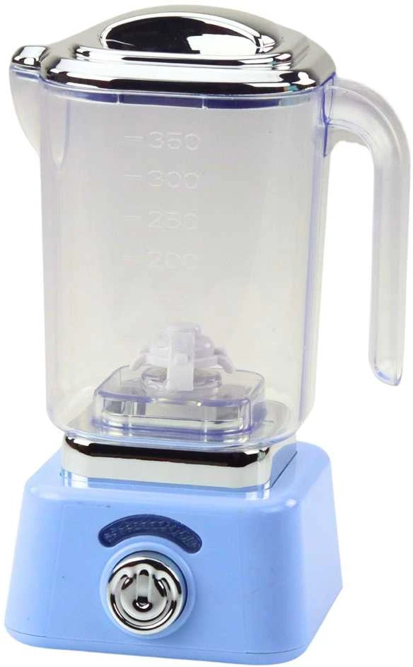 Žaislinis virtuvinis trintuvas su efektais, mėlynas