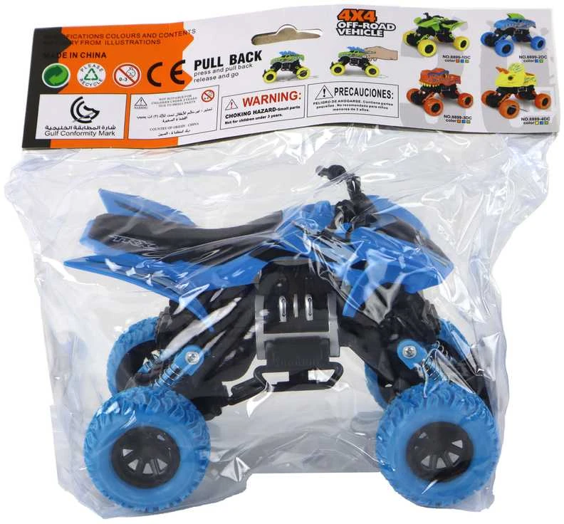 Žaislinis visureigis Quad XC, mėlynas