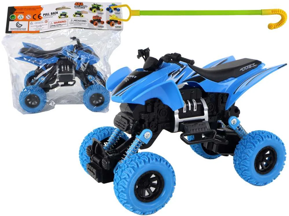 Žaislinis visureigis Quad XC, mėlynas
