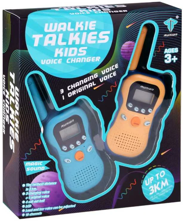 Žaislinių racijų Walkie Talkie rinkinys