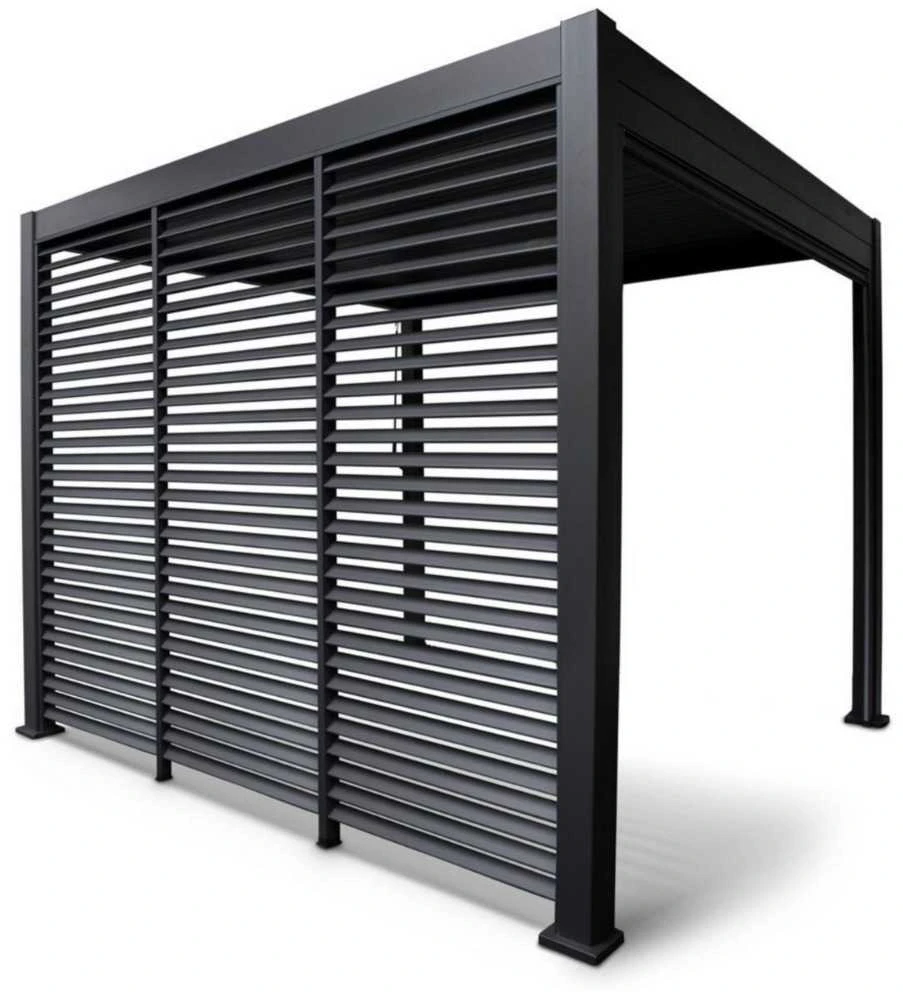 Žaliuzės pavėsinei Pergola Premium Anthracite, 123.5 cm
