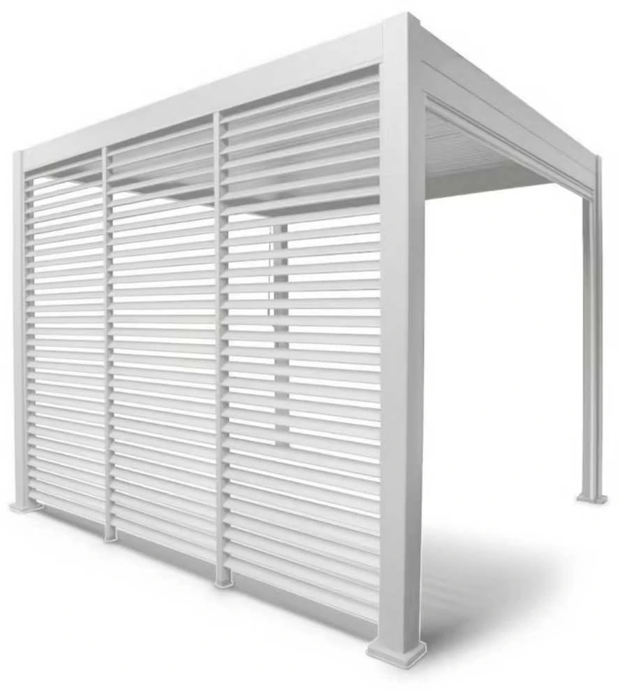 Žaliuzės pavėsinei Pergola Premium Baltas, 93 cm