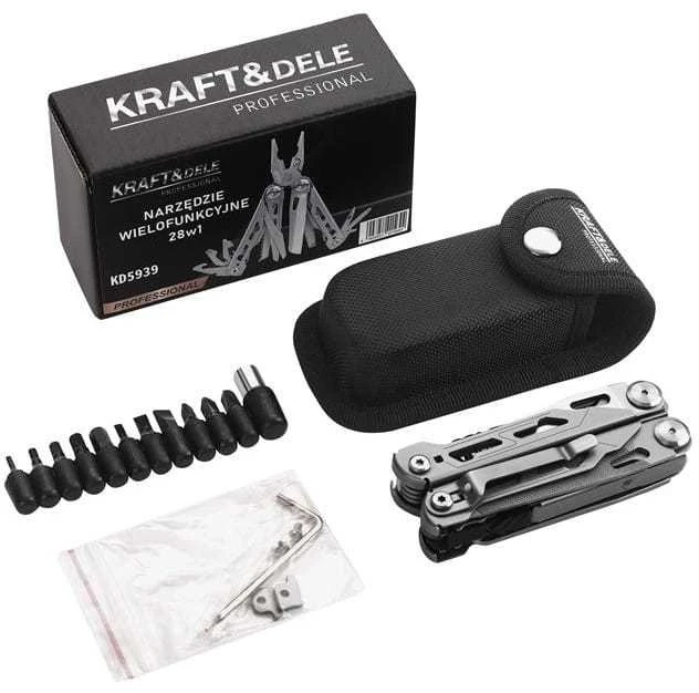 Daugiafunkcinis įrankis, replės 28in1, KRAFT&DELE KD5939