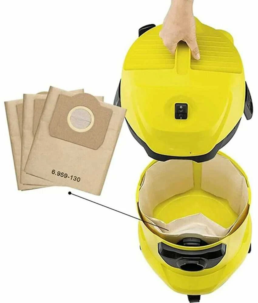 Dulkių siurblio maišeliai 10vnt. skirti Karcher WD3 MV3 6.959-130.0