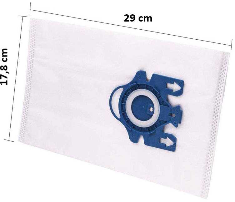 Dulkių siurblio maišeliai 5vnt. skirti Miele Type GN C1 / C2 / C3 / S2 / S5 / S6 / S8