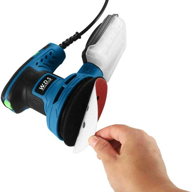 Ekscentrinis šlifuoklis su apsukų reguliavimu 125mm 1300W WDS2502