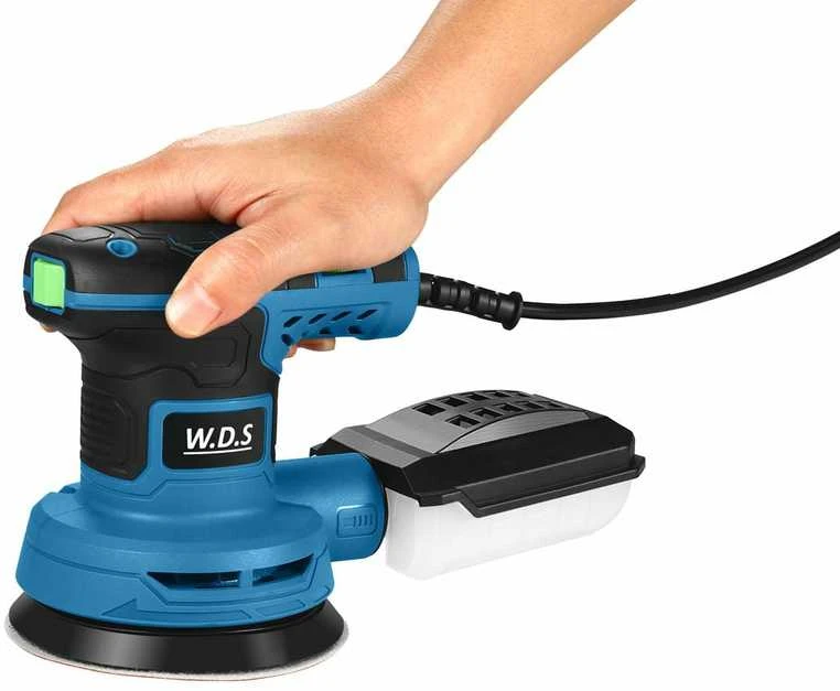 Ekscentrinis šlifuoklis su apsukų reguliavimu 125mm 1300W WDS2502