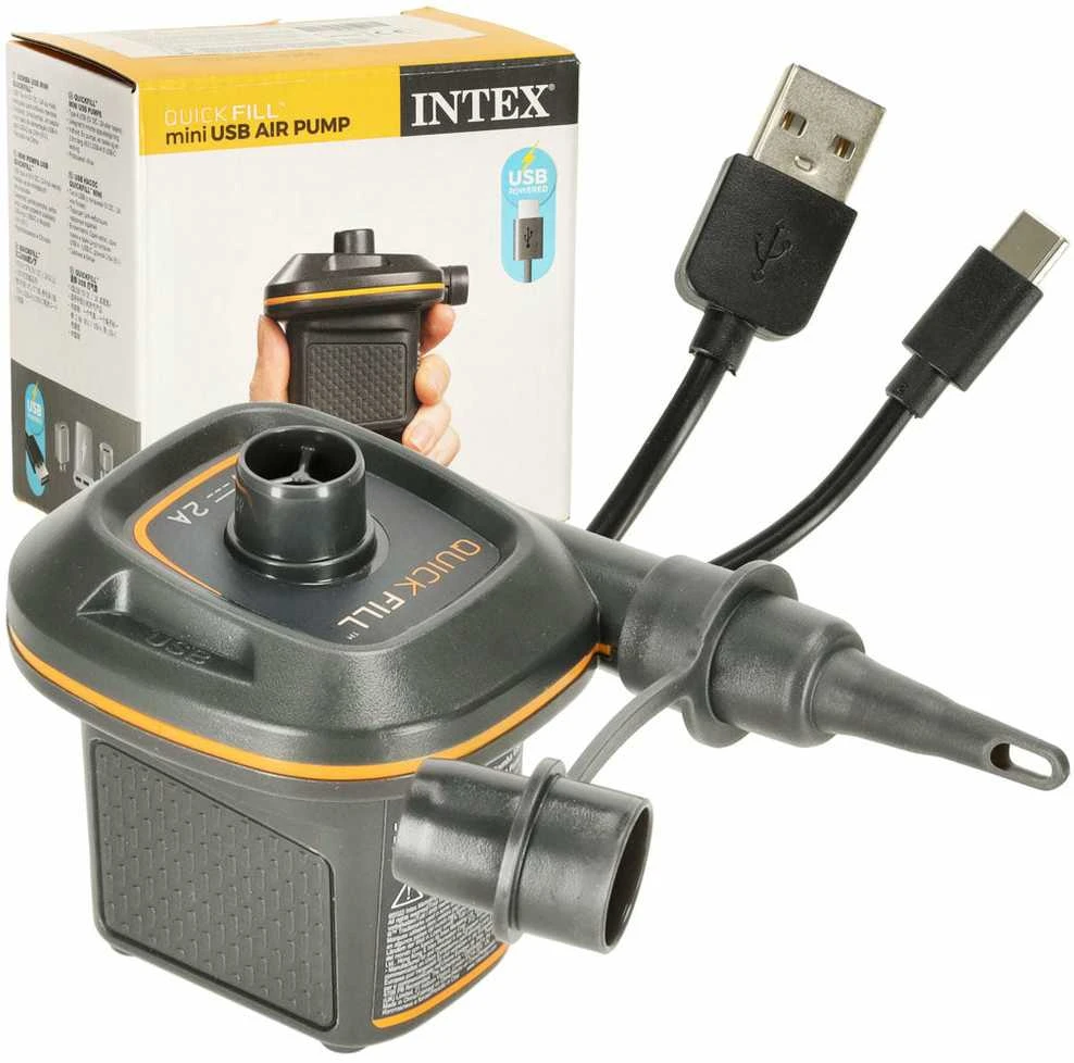 Bestway Elektrinė pampa čiužiniams, Intex Quickfill su 2 antgaliais