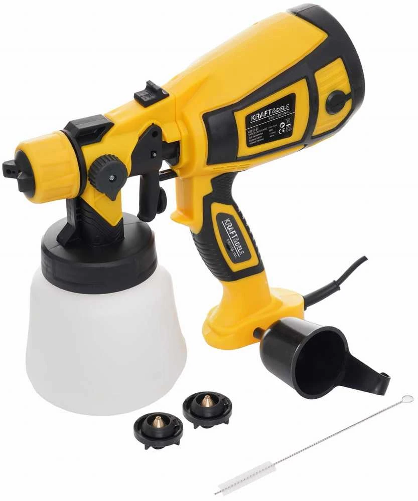 Elektrinis dažų purškimo pistoletas HVLP 650W 800ml