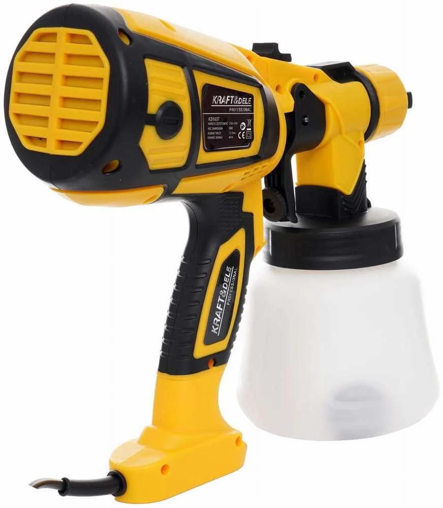 Elektrinis dažų purškimo pistoletas HVLP 650W 800ml