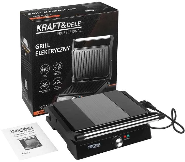 Elektrinis grilis, kepsninė 2400 W KD4103