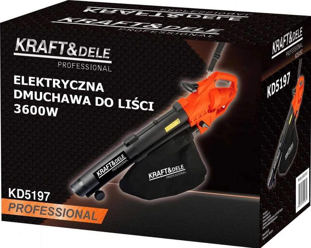 Elektrinis lapų pūstuvas 3600 W