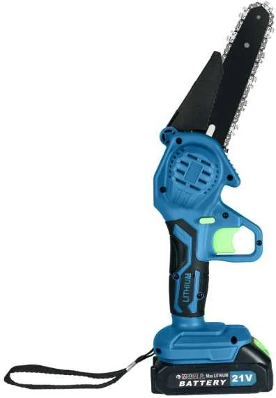 Grandininis pjūklas Akumuliatorinis grandininis genėjimo pjūklas 21V 6" WDS-2301 + 2 akumuliatoriai