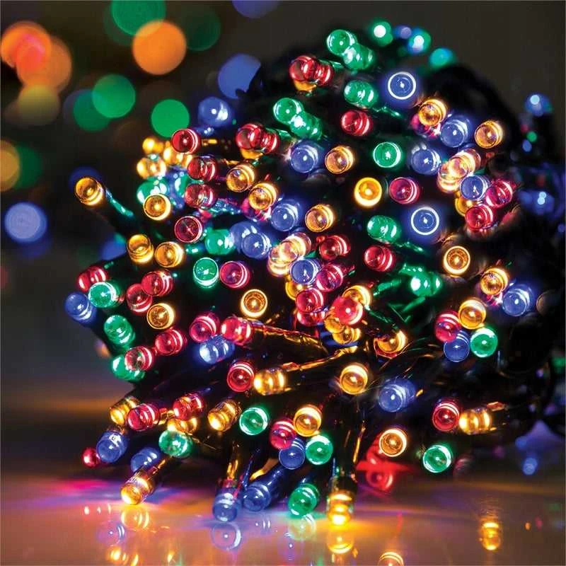 Kalėdinė girlianda 300LED 50m. Įvairiaspalvė