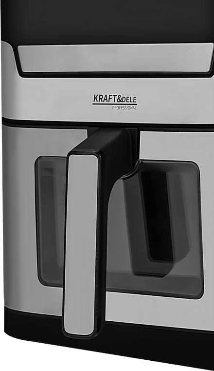Karšto oro gruzdintuvė Air fryer KRAFT&DELE, 8 l, 2200 W