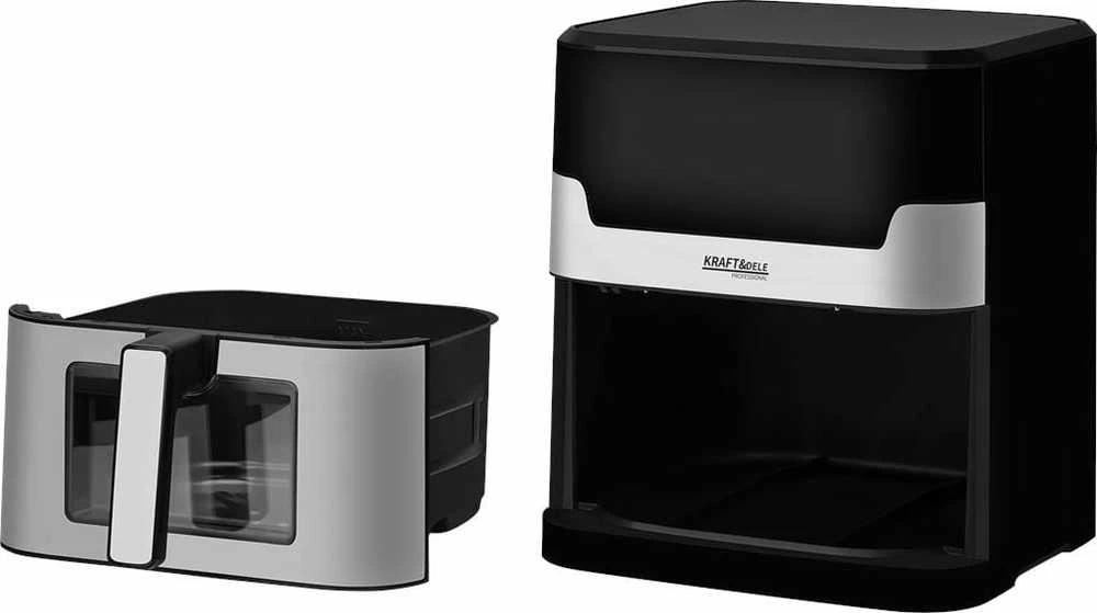 Karšto oro gruzdintuvė Air fryer KRAFT&DELE, 8 l, 2200 W