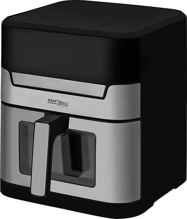 Karšto oro gruzdintuvė Air fryer KRAFT&DELE, 8 l, 2200 W