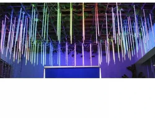 Iso Trade LED girlianda meteorų lietus (spalvotos, 288 LED)