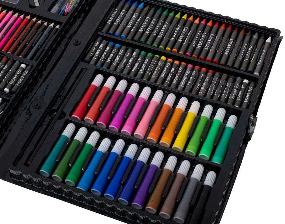 Piešimo rinkinys Super Mega Art Set 168vnt Maaleo