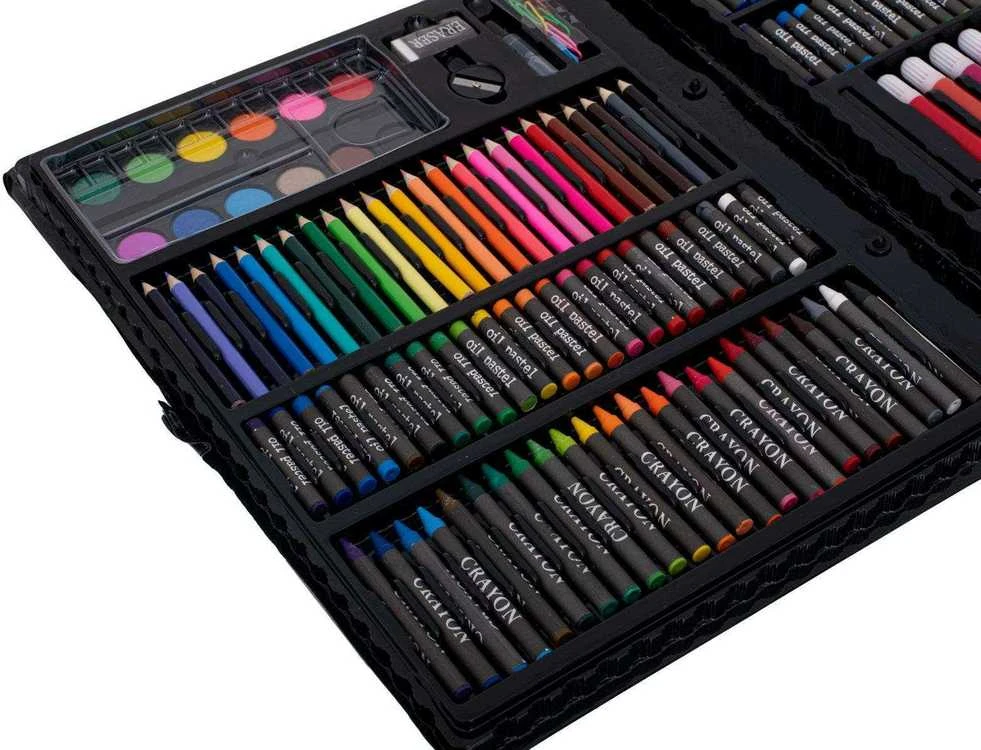 Piešimo rinkinys Super Mega Art Set 168vnt Maaleo