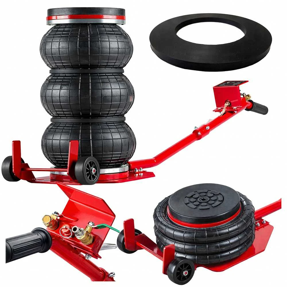 Pneumatinis domkratas automobiliams su ratukais, 15–40 cm 3,5 t