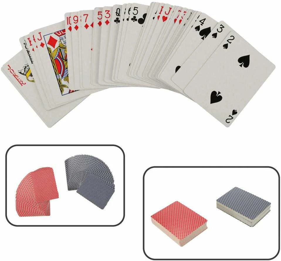 Roger Pokerio rinkinys dėkle 500 žetonų 2 kortų pakuotės