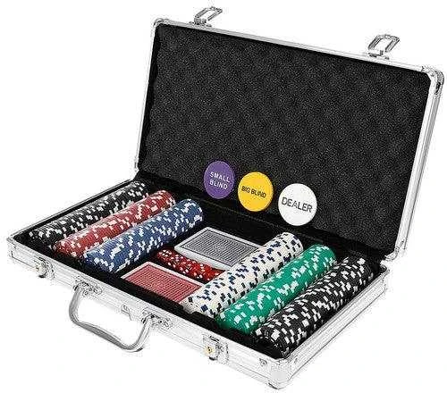 Iso Trade Pokeris – 300 žetonų rinkinys HQ lagamine
