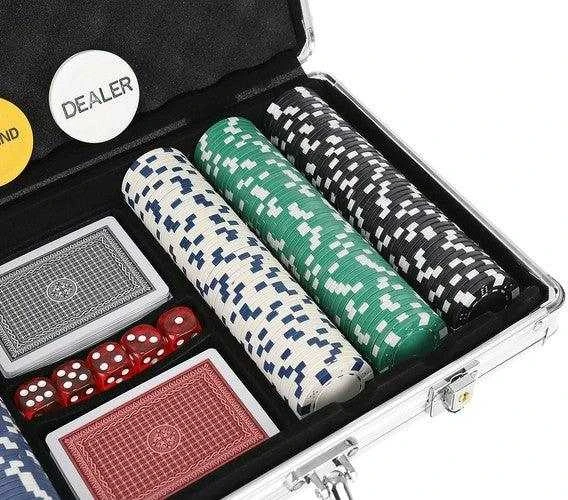Iso Trade Pokeris – 300 žetonų rinkinys HQ lagamine