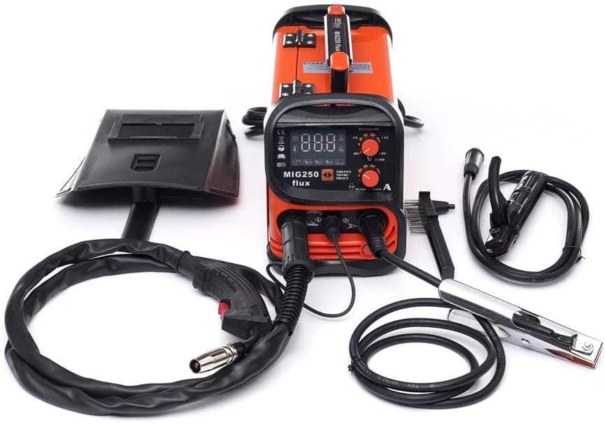 KRAFT & DELE Suvirinimo pusautomatis be dujų MIG / MMA / LIFT TIG 3in1 250A KRAFT&DELE KD1875
