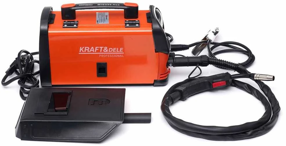 KRAFT & DELE Suvirinimo pusautomatis be dujų MIG / MMA / LIFT TIG 3in1 250A KRAFT&DELE KD1875