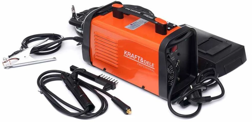 KRAFT & DELE Suvirinimo pusautomatis be dujų MIG / MMA / LIFT TIG 3in1 250A KRAFT&DELE KD1875