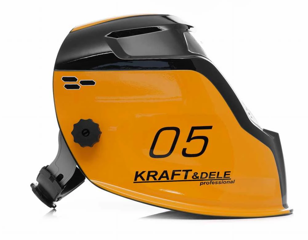 Suvirintojo skydelis su automatiniu filtru. (savaime užtemstantis) KRAFTDELE KD890