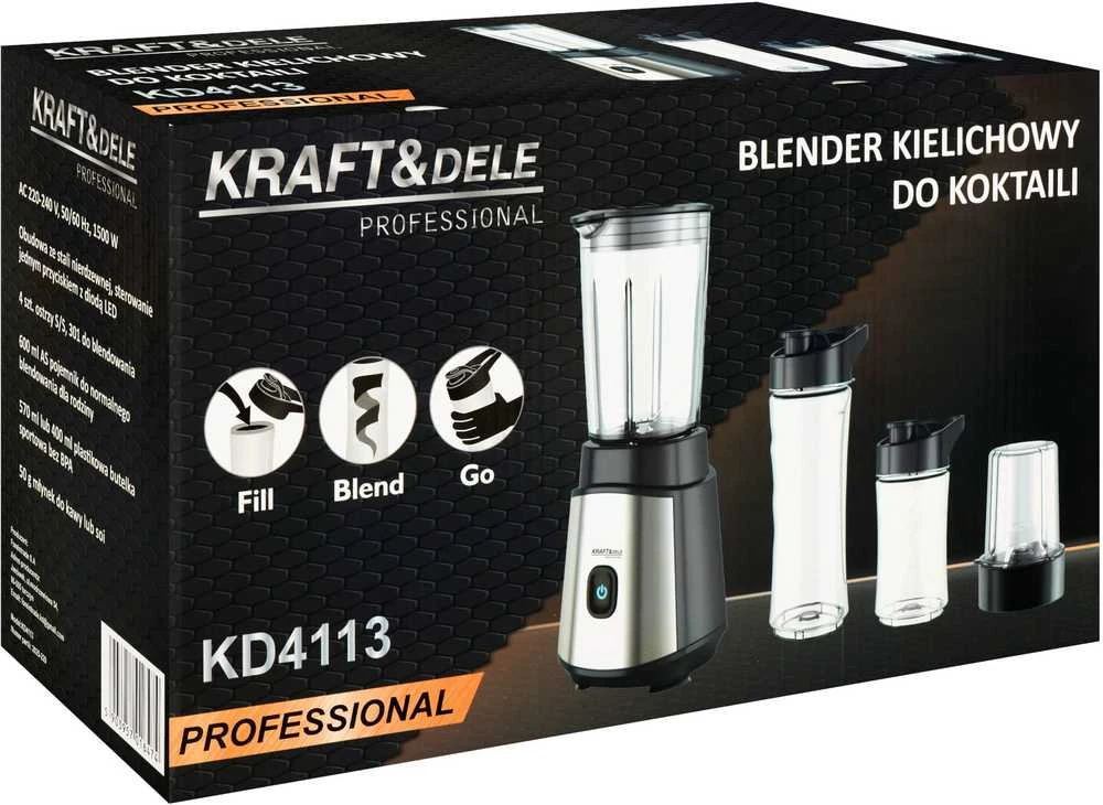 Trintuvas kokteiliams 1500W Kraft&Dele