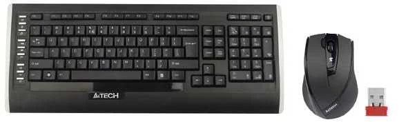Belaidė klaviatūra su pele A4Tech 9300F