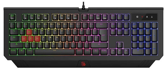 Klaviatūra A4Tech Bloody B120 Neon 46517