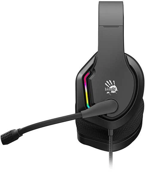 A4tech Bloody G260, žaidimų ausinės su apšvietimu, USB