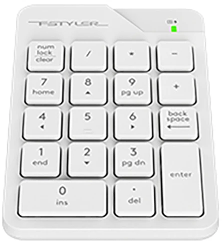 Klaviatūra A4tech FSTYLER FGK21-C baltas