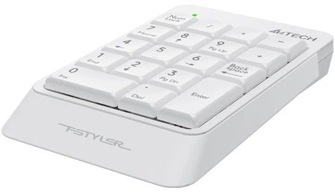 A4Tech FStyler FK13P klaviatūra skaičių, su laidu (USB) balta