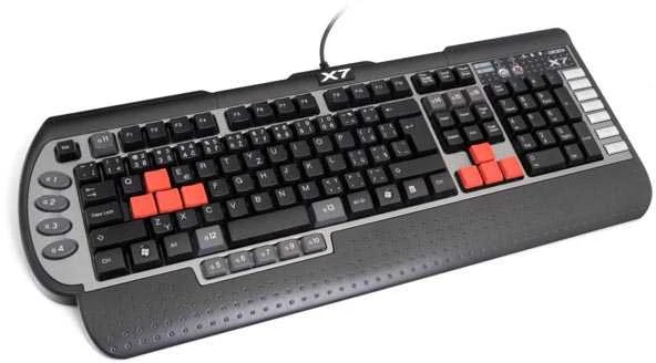 A4tech G800V, profesionali žaidimų klaviatūra, USB, CZ