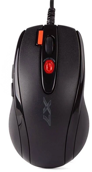 A4Tech X7 X89 Pelė su laidu, juoda, 2000DPI