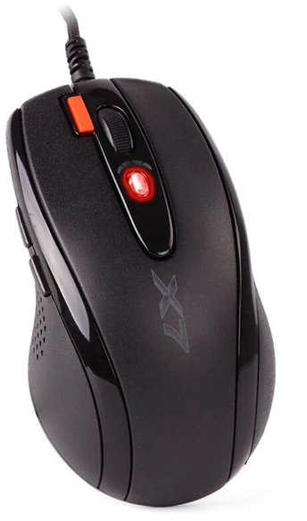 A4Tech X7 X89 Pelė su laidu, juoda, 2000DPI