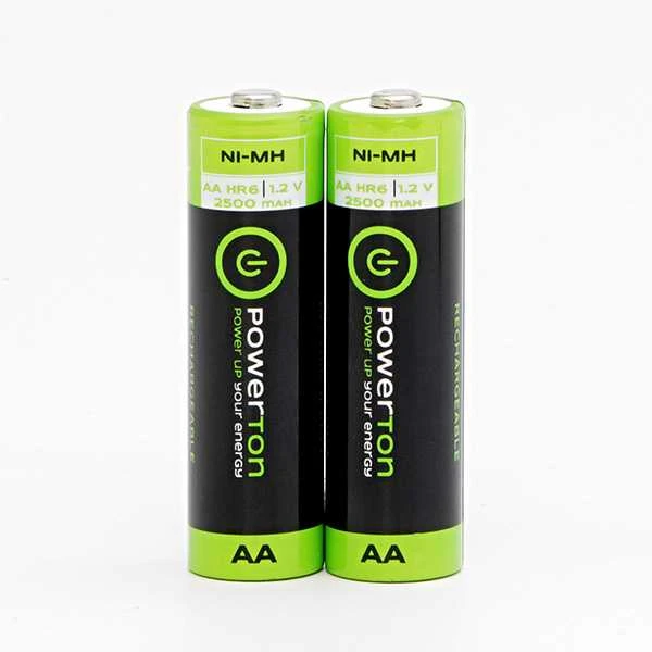Powerton ENERGY RECHARGE Ni-MH akumuliatoriai AA, 2 vnt. pakuotėje