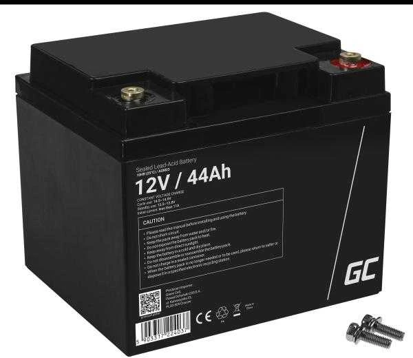 Green Cell Žalias Cell Žalias Cell AGM akumuliatorius 12V 44Ah