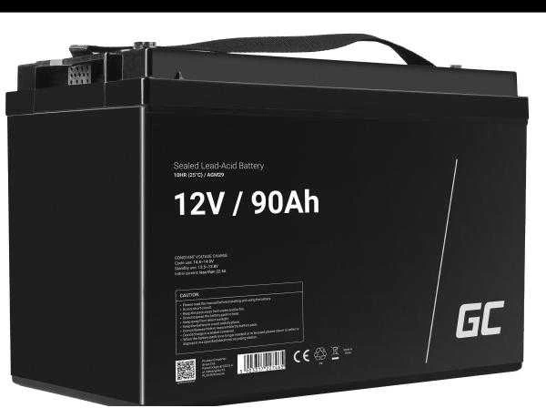 Green Cell Žalias Cell AGM Žalias Cell akumuliatorius 12V 90Ah