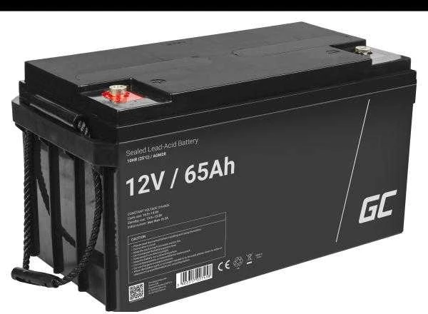 Green Cell Žalias Cell Akumuliatorius AGM VRLA Žalias Cell 12V 65Ah