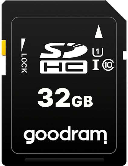 Atminties kortelė Karta GoodRam S1A0 SDHC 32 GB 10 klasė UHS-I/U1 V10 (S1A0-0320R12)