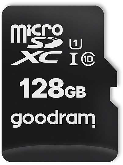 Atminties kortelė Karta GoodRam Viskas viename Micro SDXC 128 GB 10 klasės UHS-I (M1A4-1280R11)