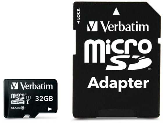 Verbatim Karta pamięci Micro Secure Digital Card Pro U3, 32GB, micro SDHC, 47041, UHS-I U3 (Class 10), V30, su adapterm